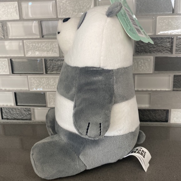 We Bare Bears Plush Panda Bear Cartoon Network Warner Bros. Toy Factory 7โ / NEW - Picture 6 of 11